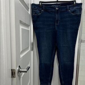 Maurices Dark Blue Skinny Jeans